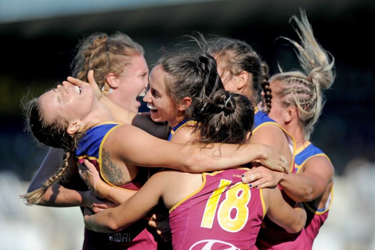 The Brisbane Lions went undefeated during the seven-game season in the AFLW.