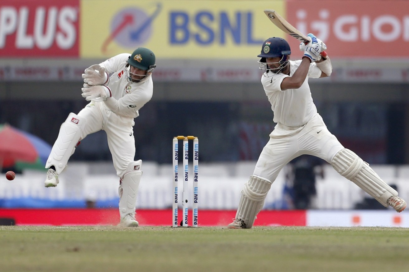 Cheteshwar Pujara smashed Australia to all parts of the ground to complete a double hundred.