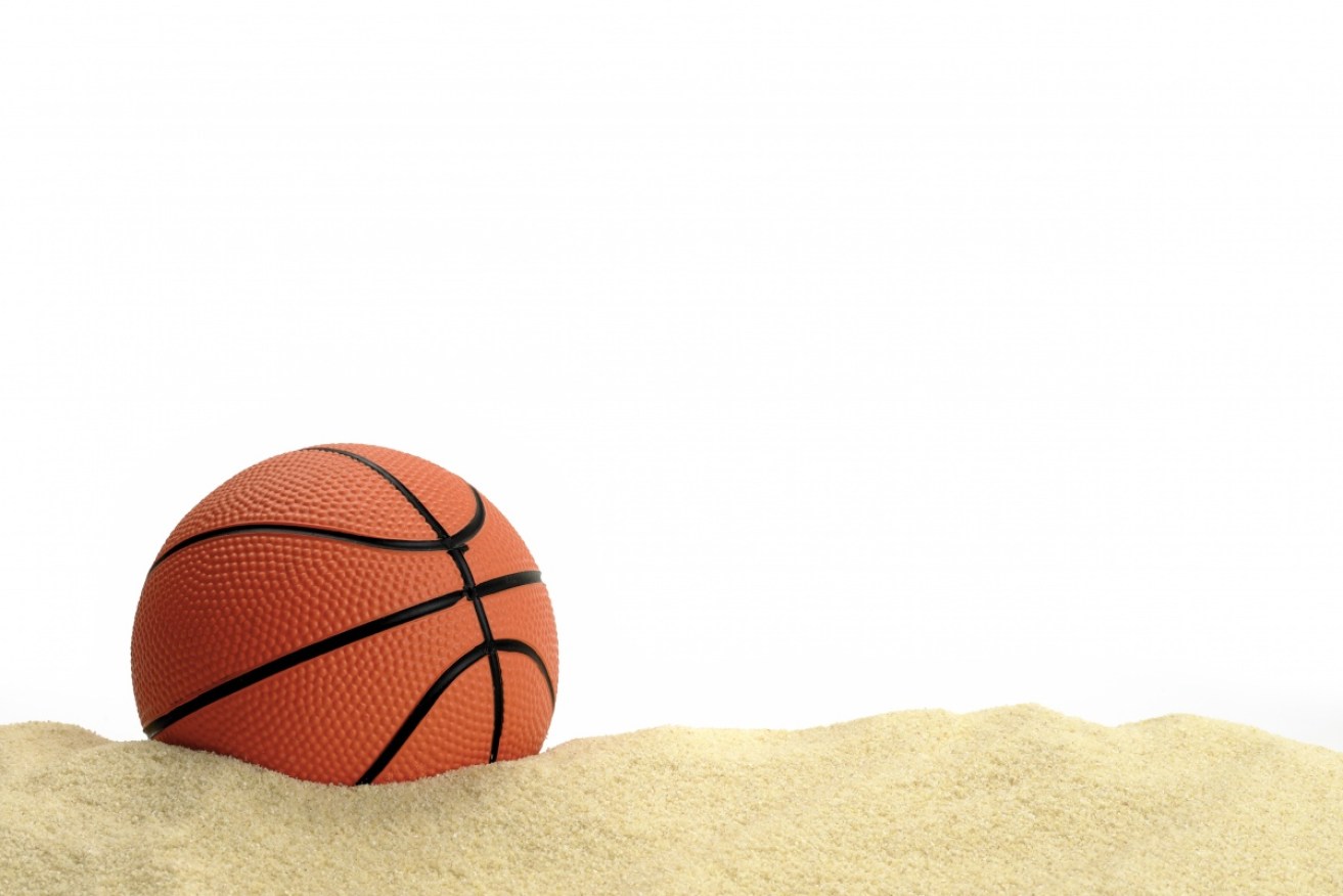 Police are investigating what caused a basketball to explode.