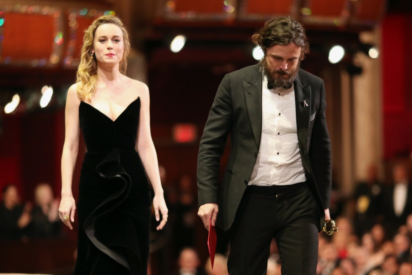 Brie Larson refused to clap while awarding Casey Affleck his award at the Oscars.