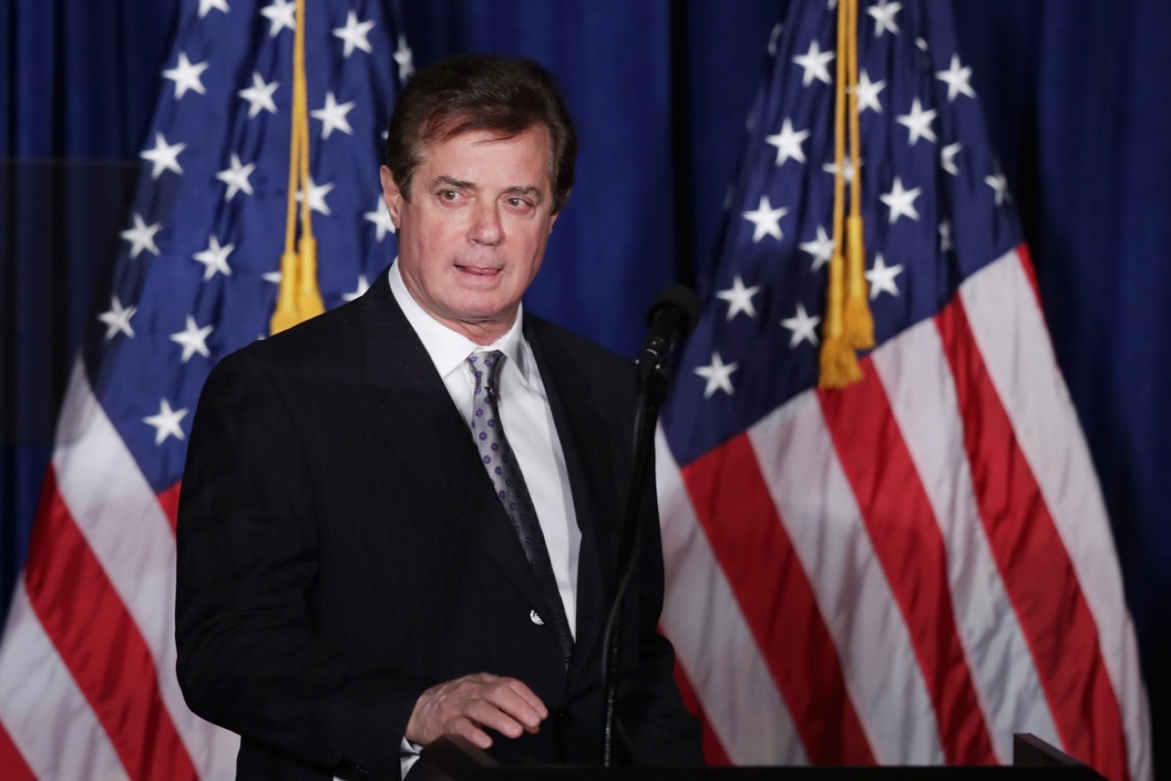 Paul Manafort is on trial in connection to his Russian links. Photo: Getty