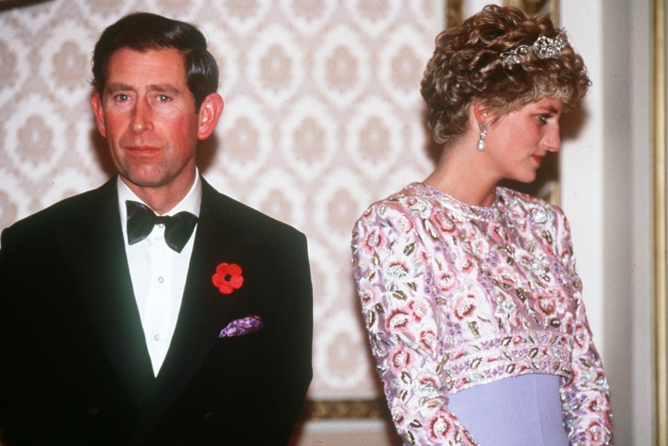The royal marriage between Prince Charles and Princess Di was growing steadily apart.