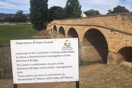 Works on Australia&#8217;s oldest bridge begin to preserve convict-era landmark