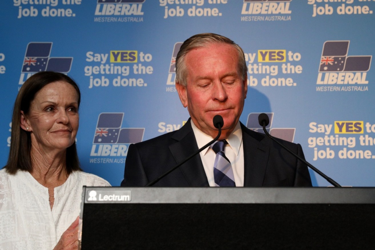 Some have blamed outgoing Premier Colin Barnett for the election defeat. 