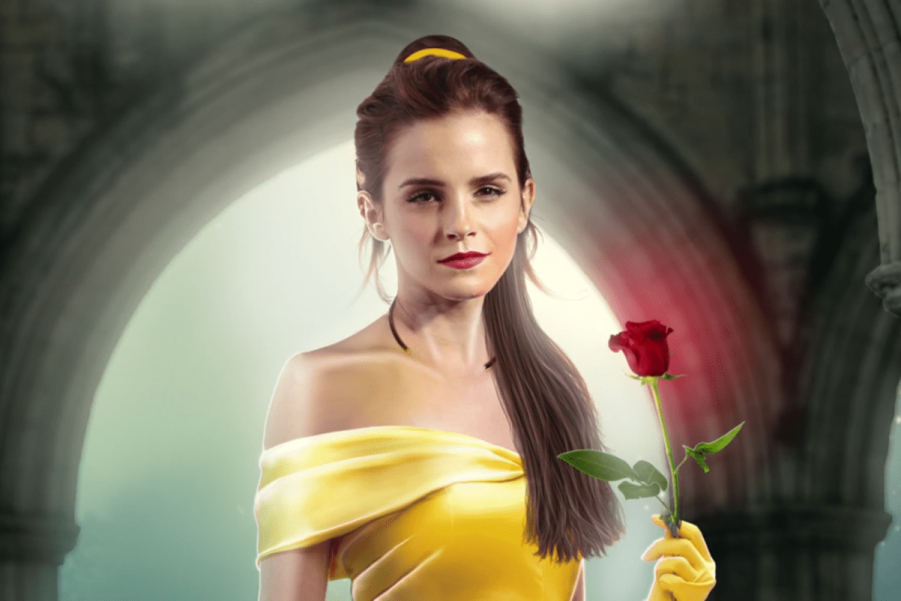 Emma Watson plays Belle in the new movie. 
