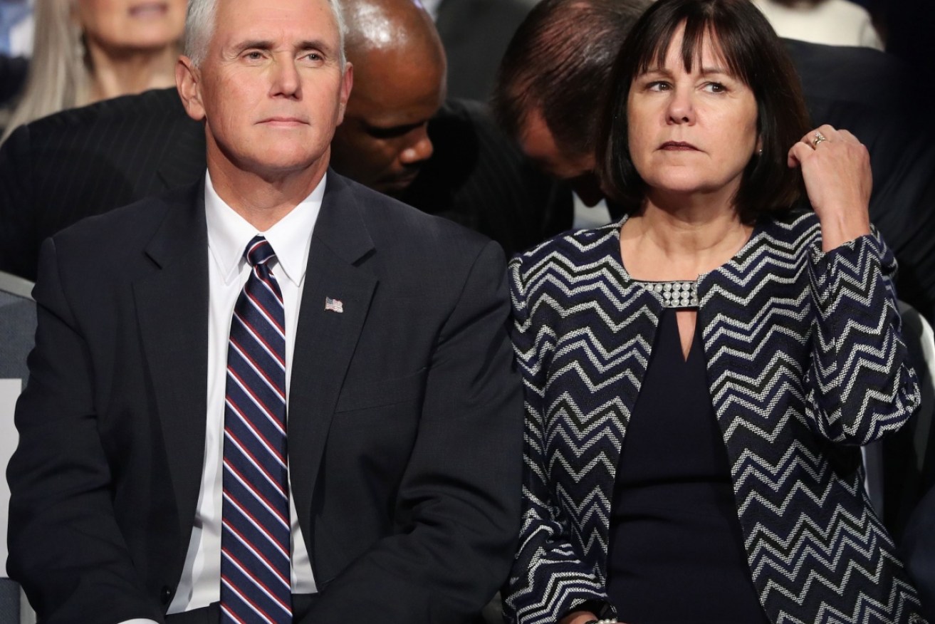 Mike Pence emphasises the importance of "building a zone" around his marriage.