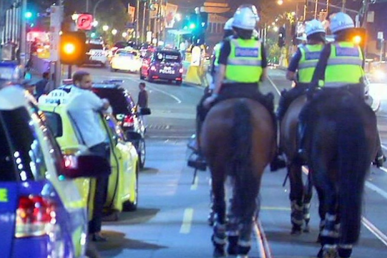 Police have stepped up their presence at Moomba festivities as violence becomes an unwanted part of the festival.