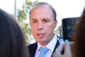 Mr Dutton singled out Qantas CEO Alan Joyce, saying he should keep his personal opinions distinct from his company platform. Photo: ABC/Nick Haggarty