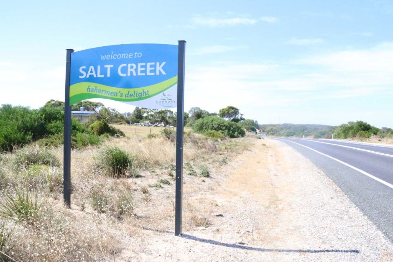 Salt Creek, in the Coorong region of South Australia, was where two backpackers were attacked. Photo: ABC