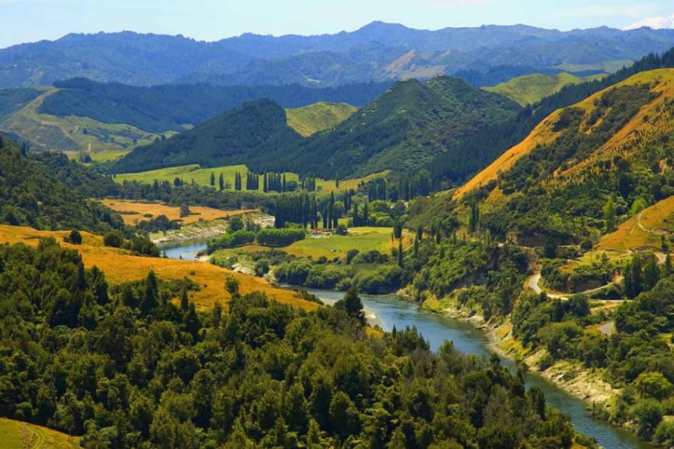 The Wangangui river is sacred to New Zealand's Maori people.