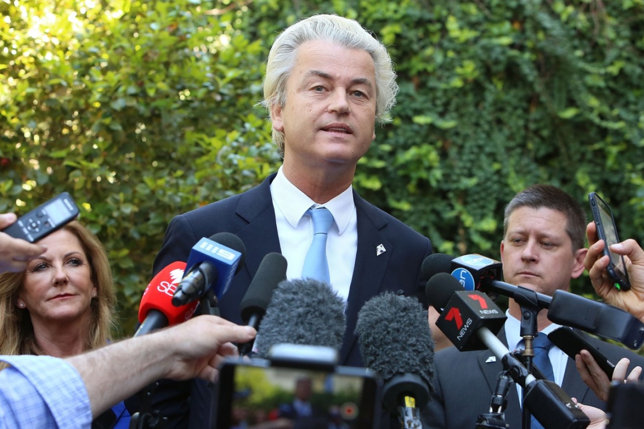 Geert Wilders leads the far-right Freedom Party.