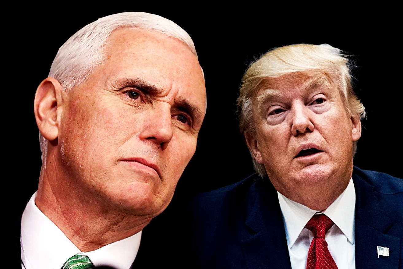 US vice president Mike Pence may offer insights into Mr Trump's thinking when he meets leaders in Sydney.