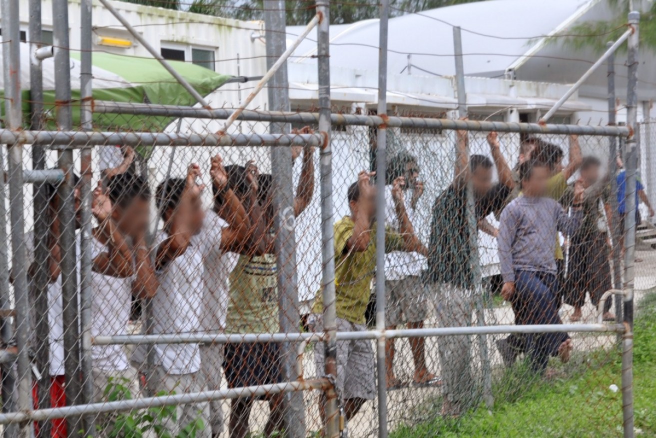The Manus security contract was awarded without competitive bidding.