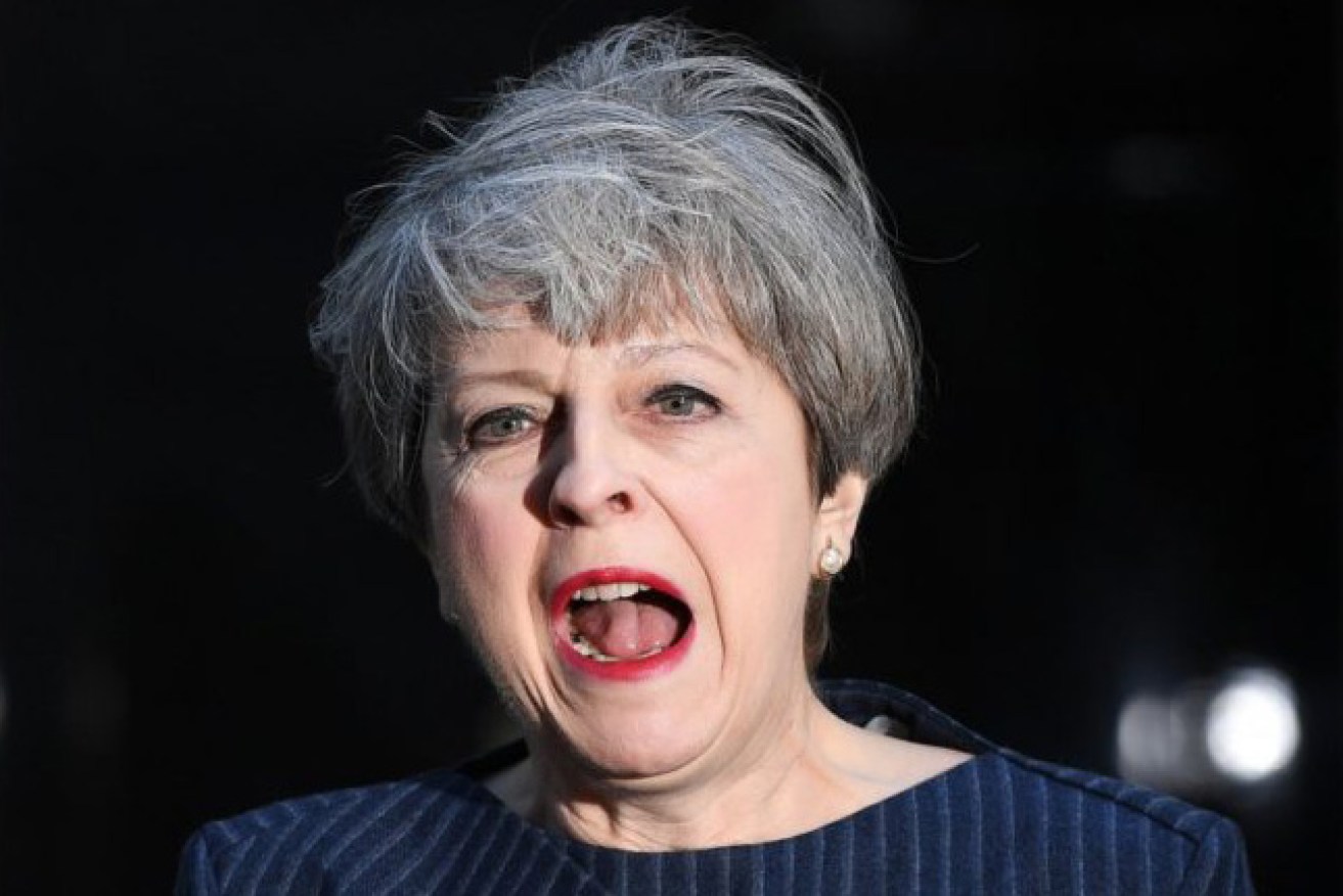 Theresa May blames Russia over the Salisbury spy poisoning. 