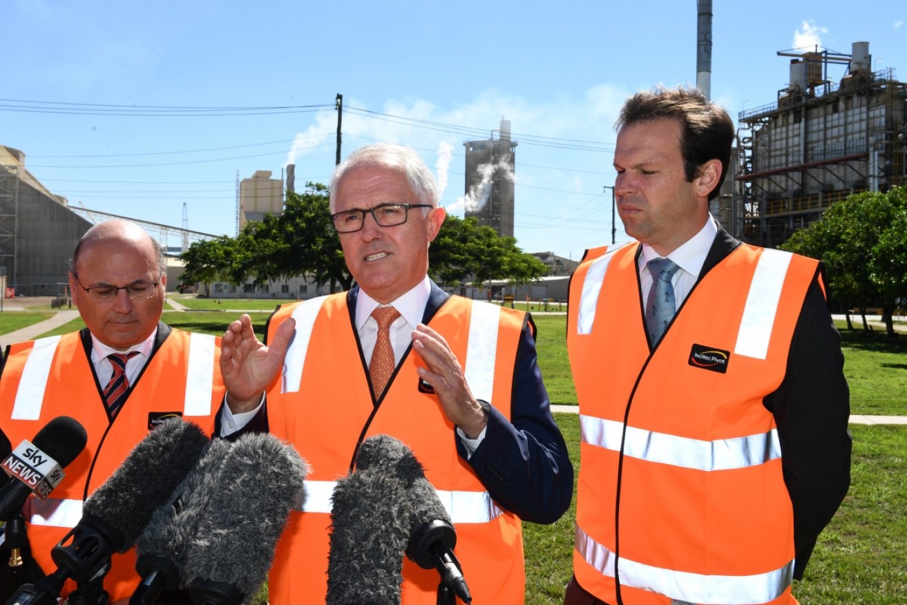 Malcolm Turnbull was in Brisbane on Thursday to tout new gas regulations. 