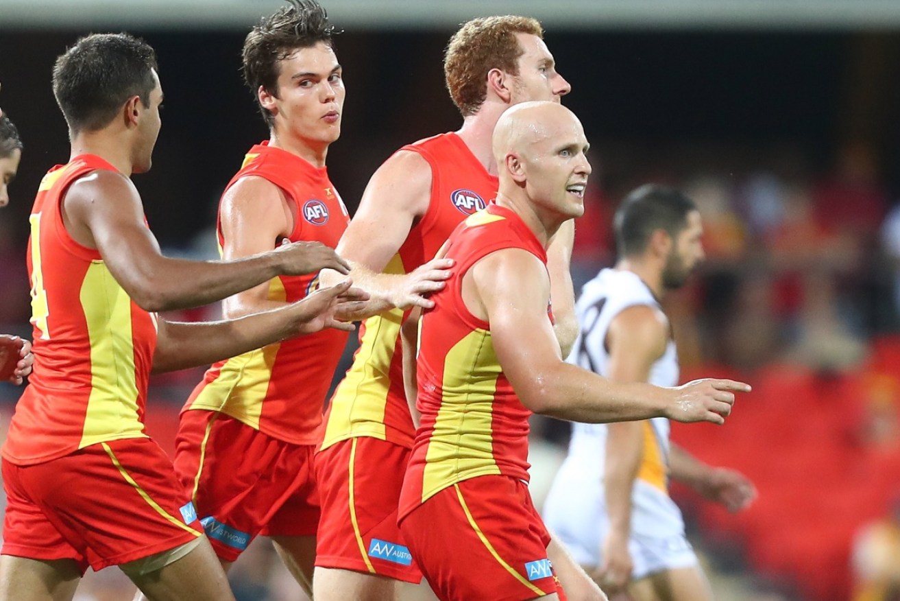 Gary Ablett was back to his best in the Suns' shock win over Hawthorn.