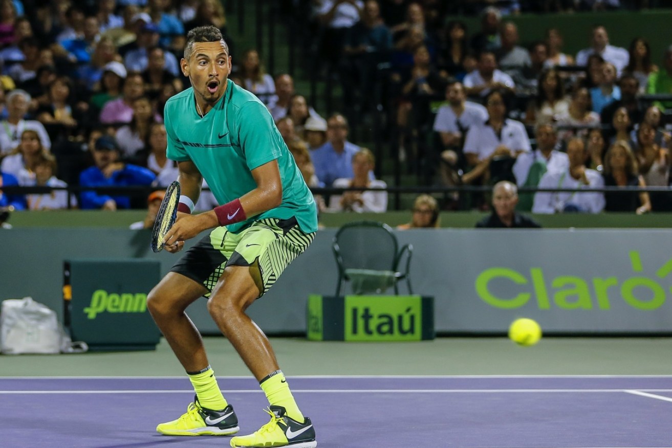 Nick Kyrgios is being built up as a potential challenger at the upcoming grand slams.