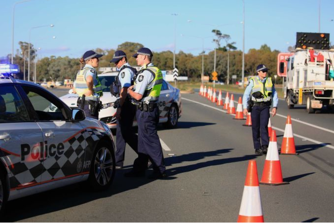 Two teenagers were arrested on the Monaro Highway. Photo: ABC News/Tamara Penniket