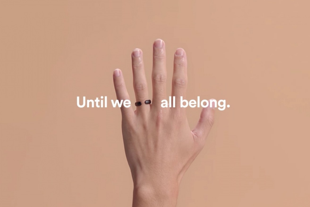 The 'Until We All Belong' campaign is backed by some of Australia's most well-known companies.