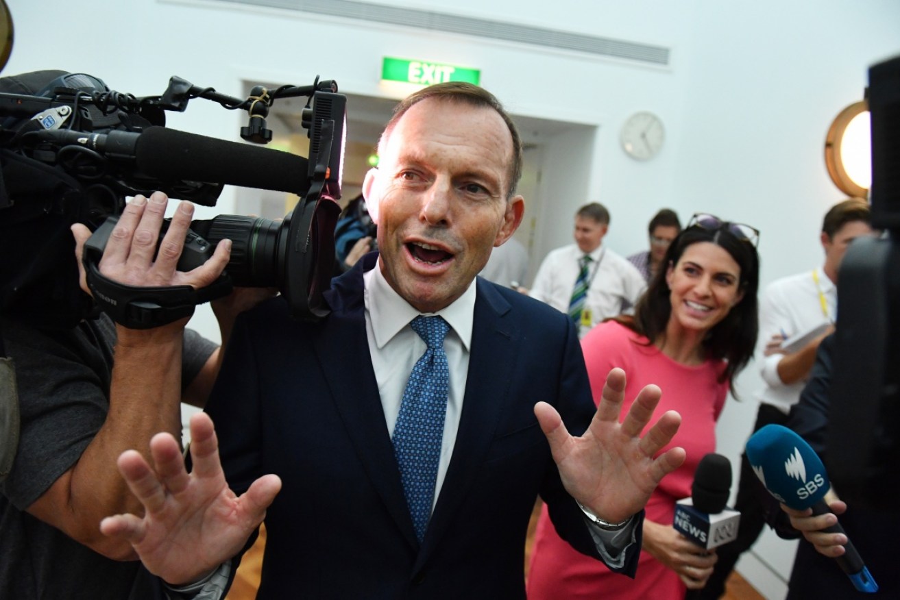 Tony Abbott has contradicted Coalition leadership by suggesting superannuation could be used for house deposits.