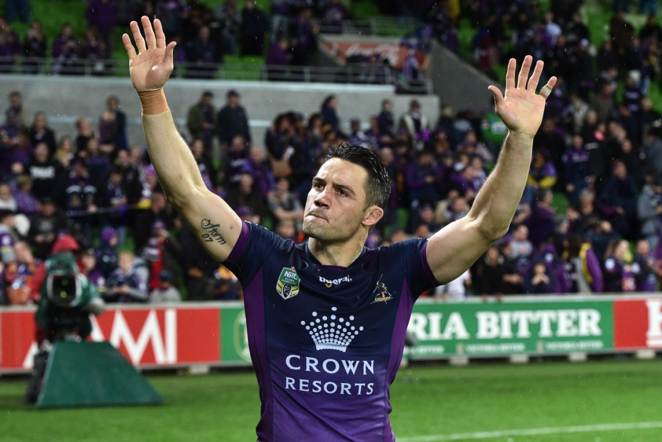 Cooper Cronk will leave the Melbourne Storm at the end of season 2017. 