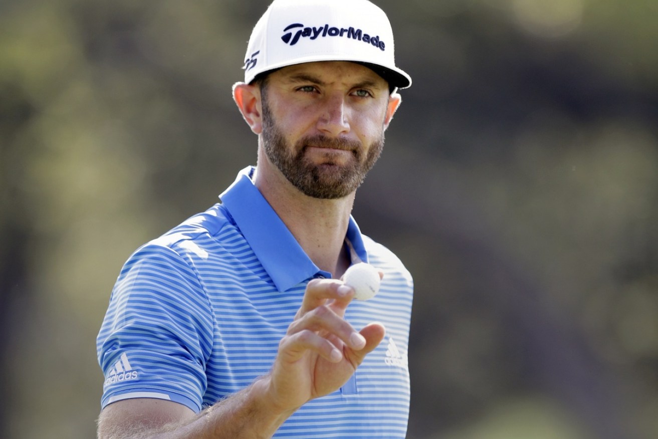 Dustin Johnson may miss the US Masters becuase of a freak accident. 