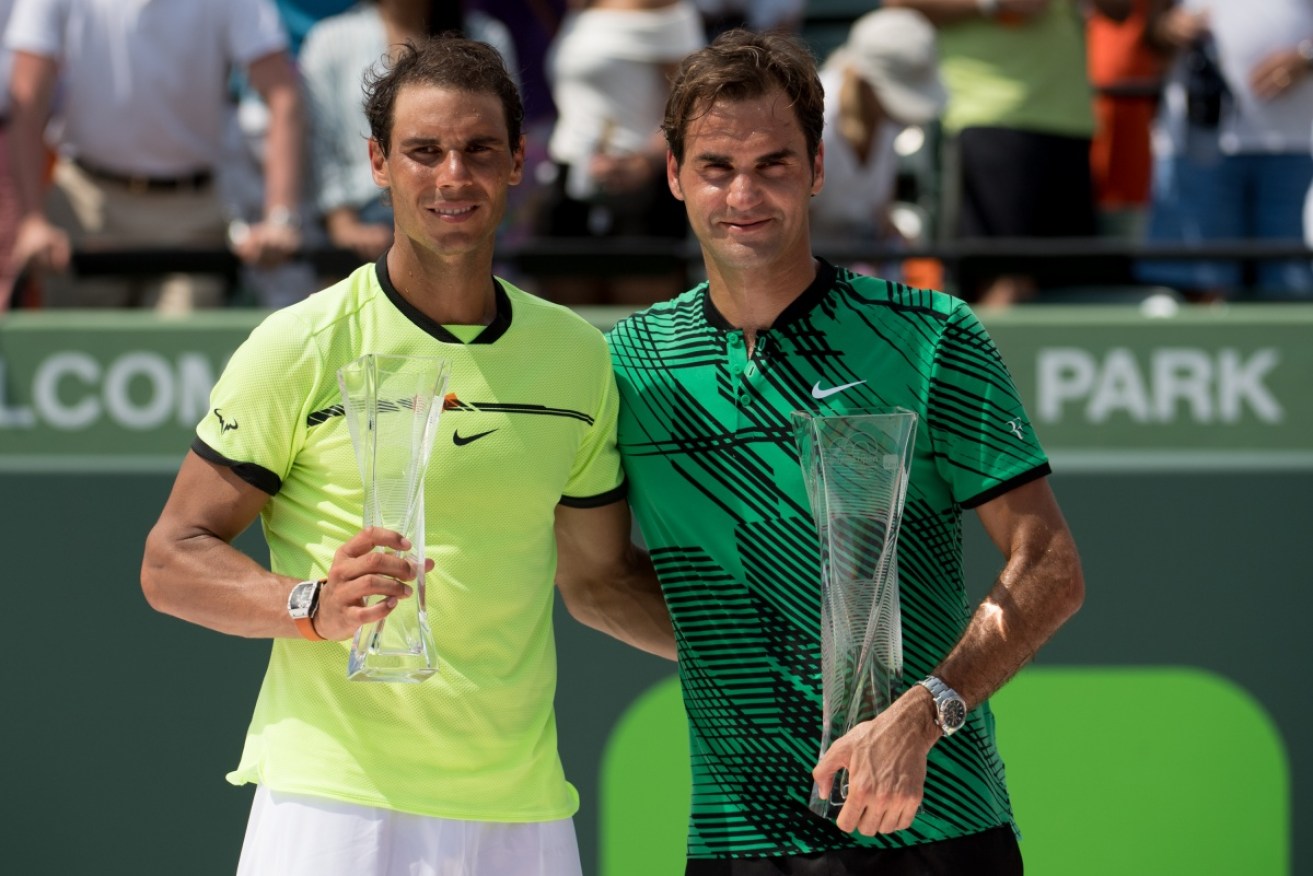 Federer has continued his 2017 dominance of the men's tennis circuit and Nadal. 