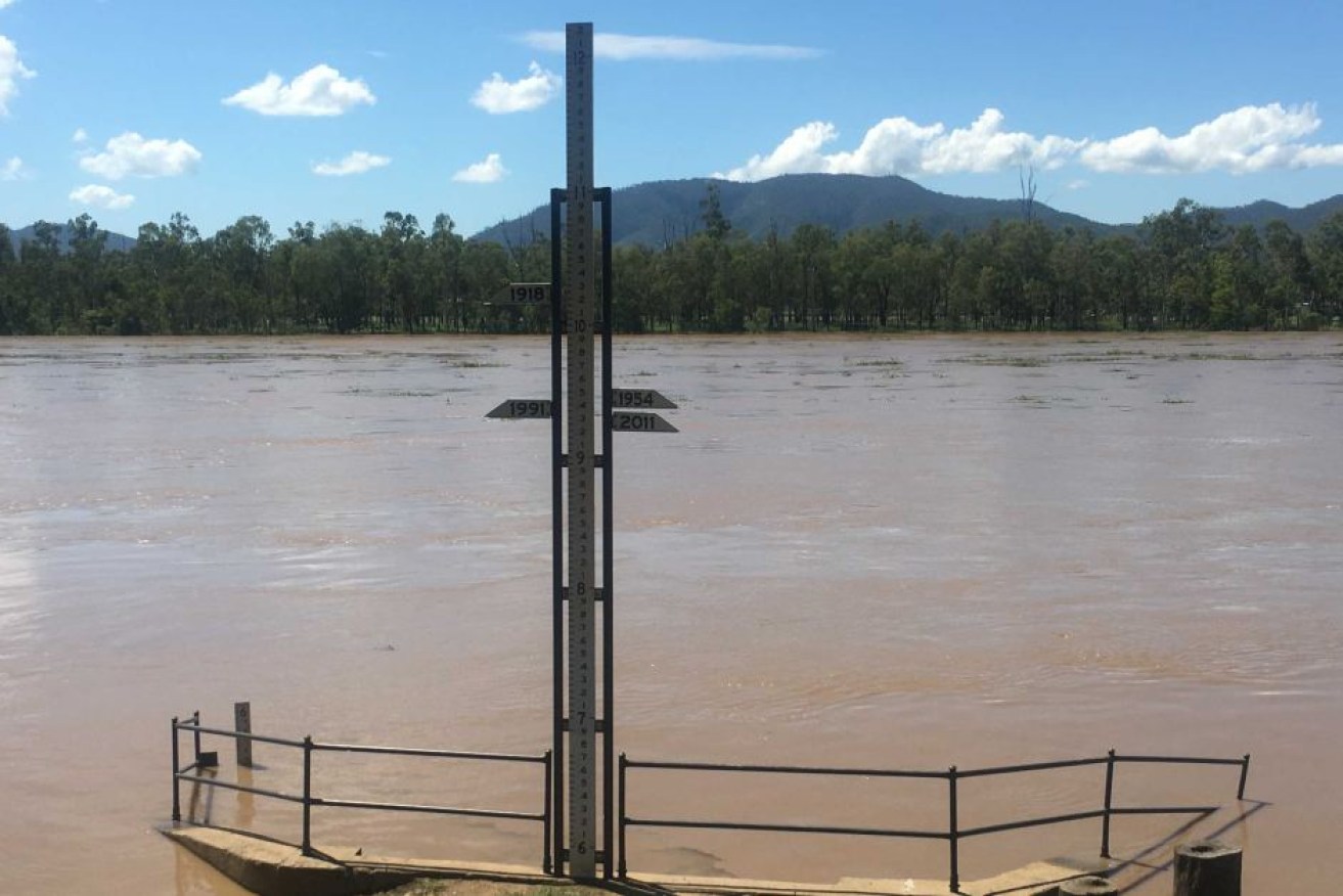 The Fitzroy River is expected to peak at 9.4 metres late on Wednesday.