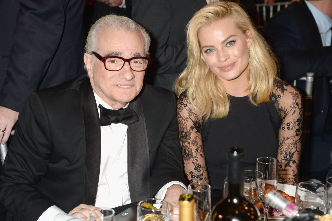 Martin Scorsese says Margot Robbie has a "unique audacity".