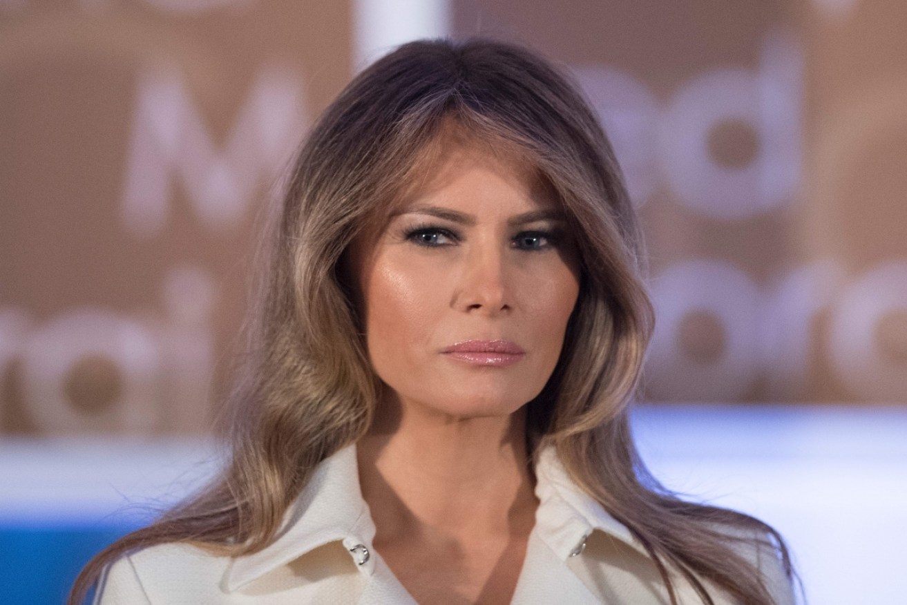 Melania Trump's first official White House portrait is here.