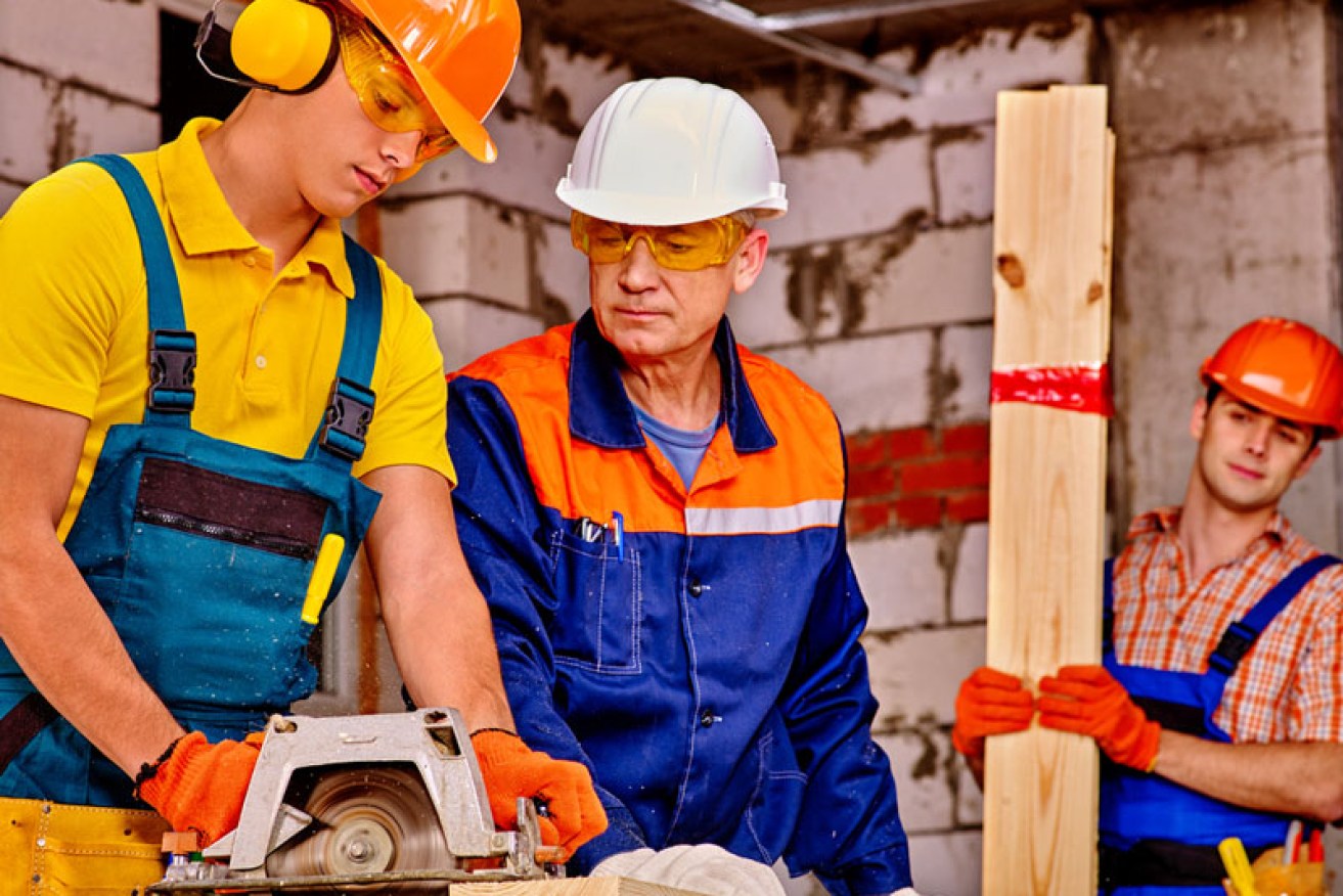 Workers aged between 25 and 45 are most likely to receive training. 