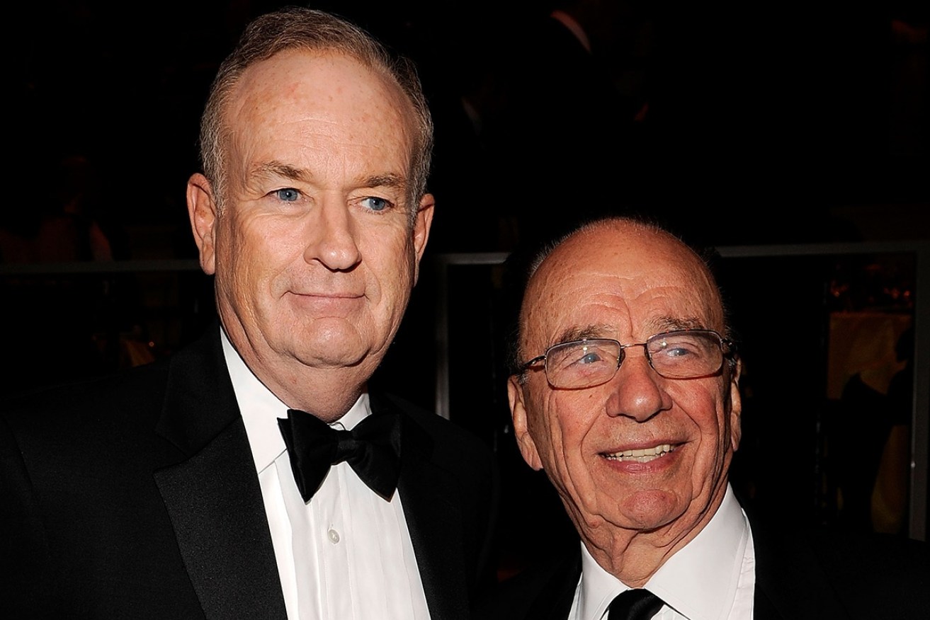 Bill O'Reilly and Fox chief Rupert Murdoch.