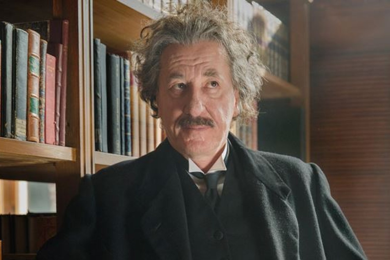 Geoffrey Rush plays the physicist whose sex drive moved faster than the speed of light in the new 10-part series <i>Genius</i>. 