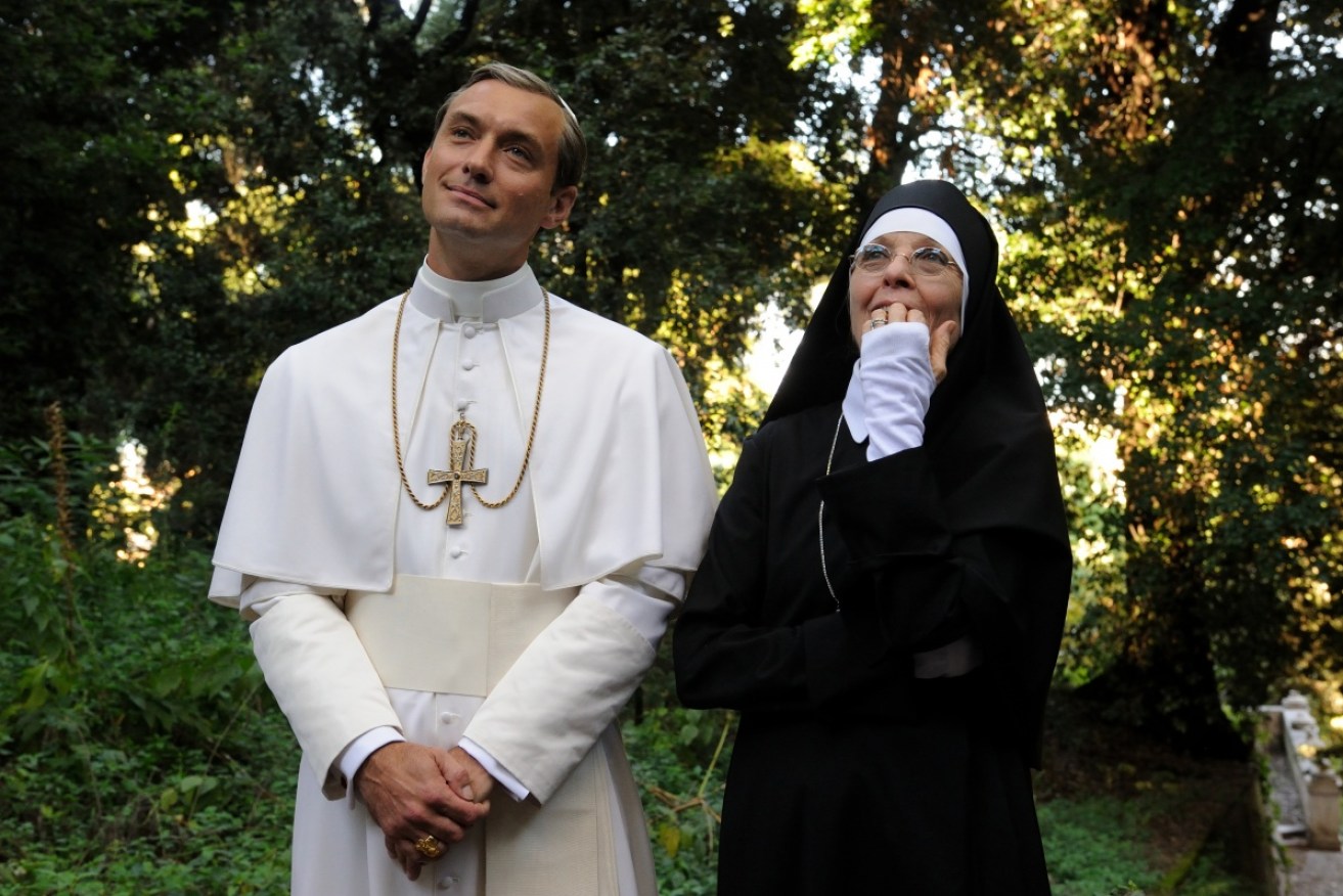 Jude Law plays the first American Pope in a new series on SBS.