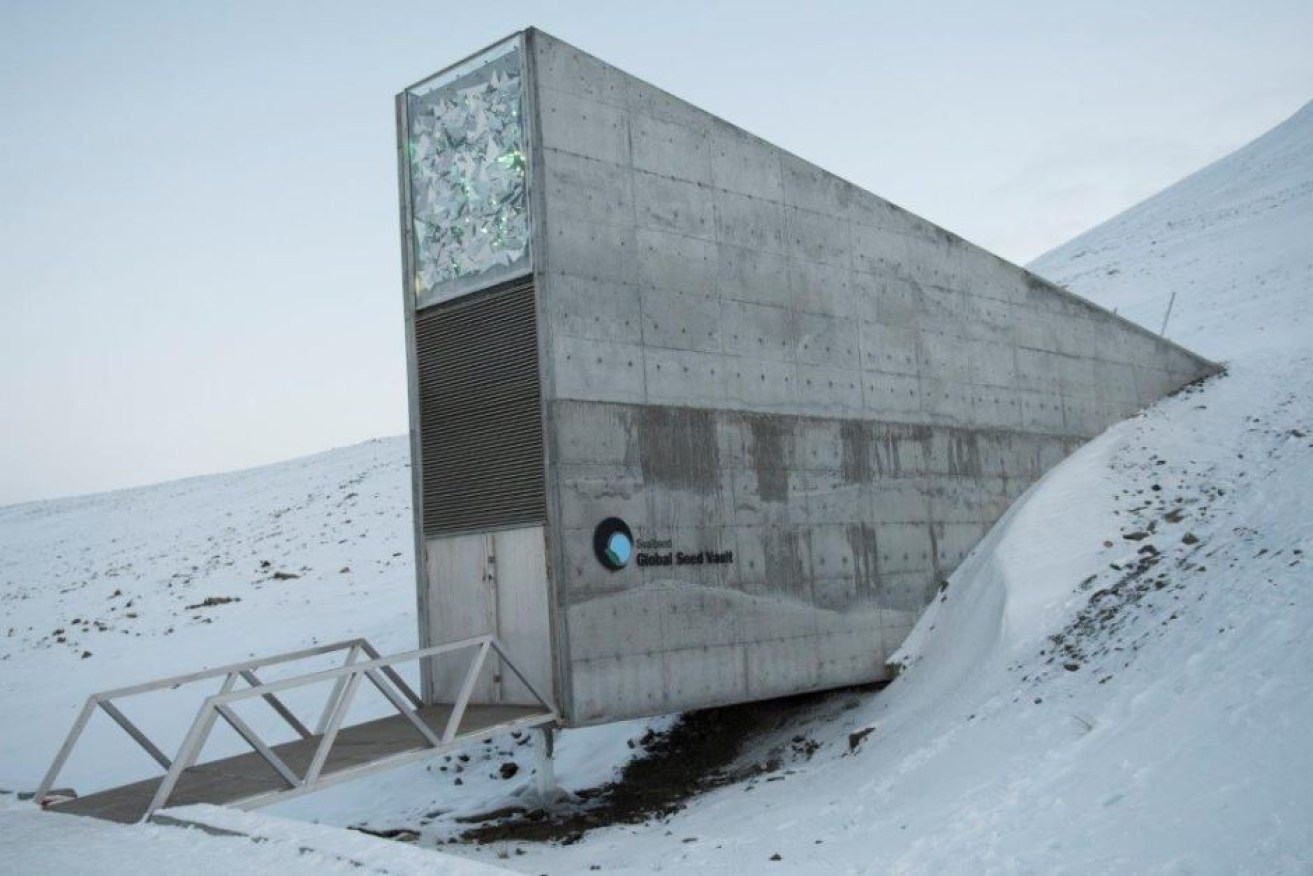 Svalbard Global Seed Vault on the Norwegian island of Spitsbergen.