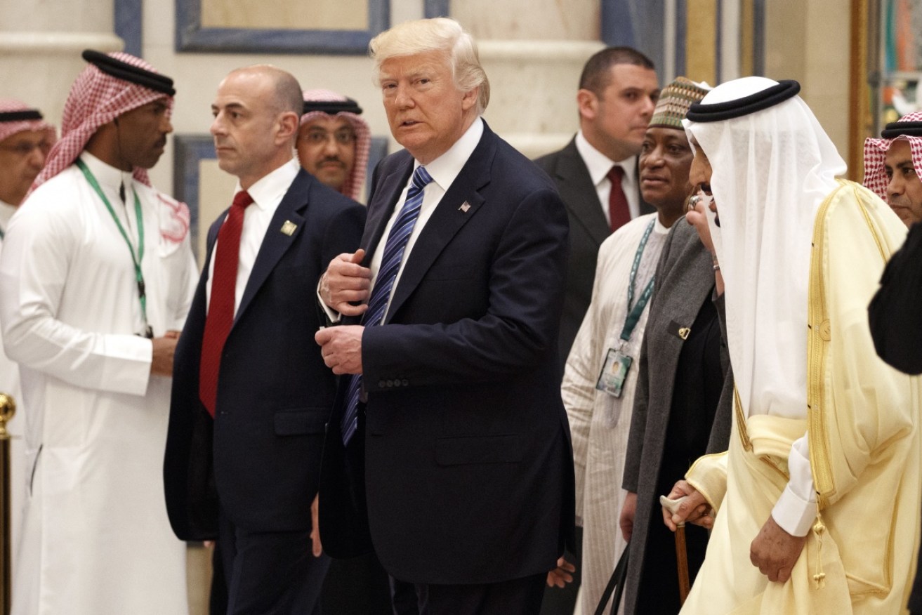 Donald Trump called on Muslim leaders to 'drive out' terrorists in their countries.