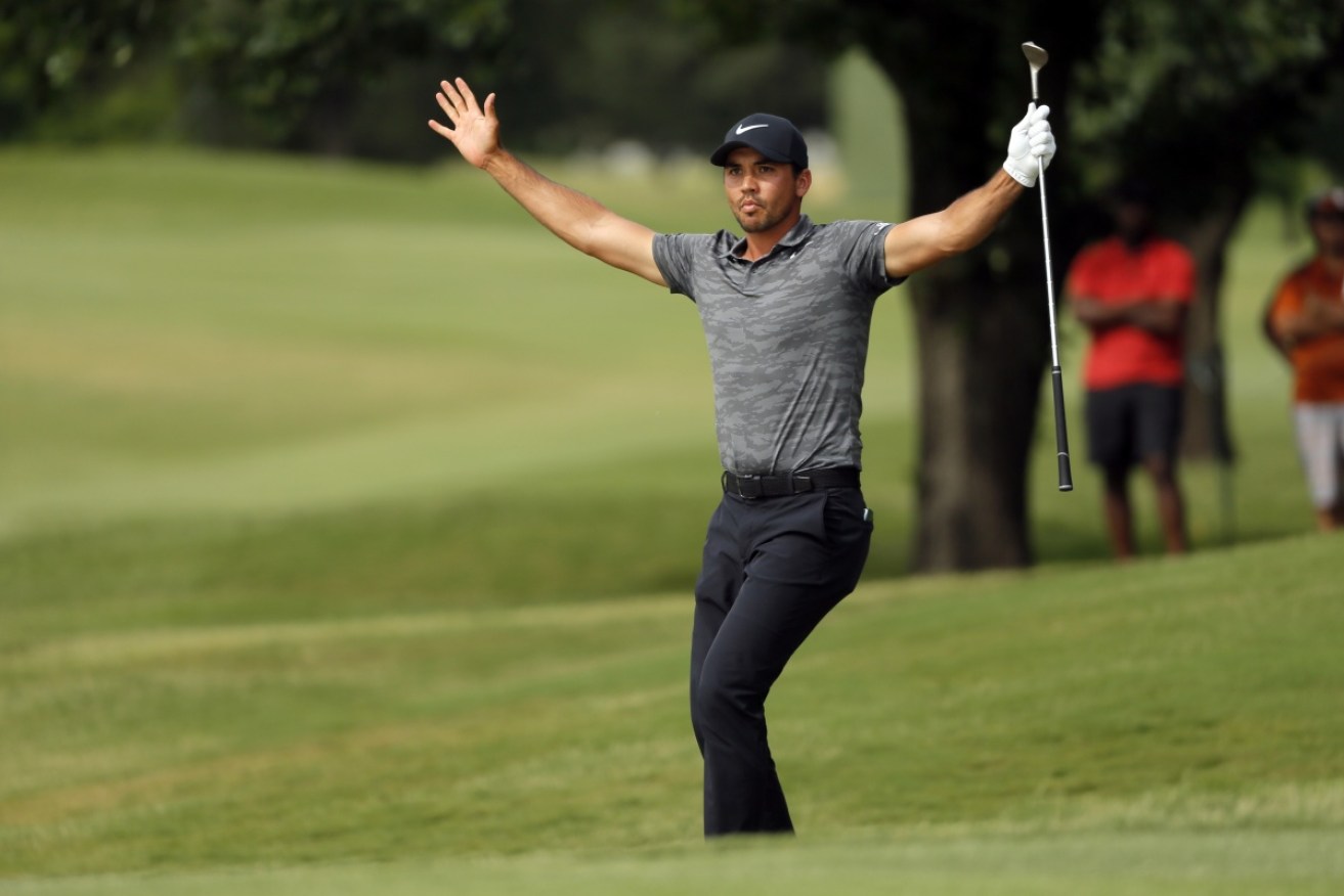 Jason Day narrowly misses out on his first victory in more than a year at the US PGA Tour's Byron Nelson tournament.