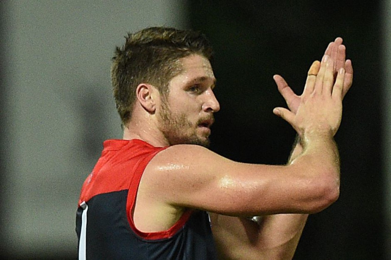 Melbourne expects Jesse Hogan to make a full recovery after undergoing surgery for testicular cancer.