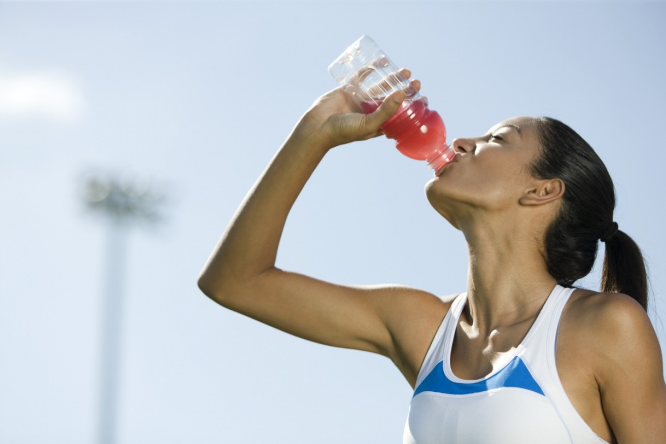 Ditch energy drinks for plain water to avoid added sugar.