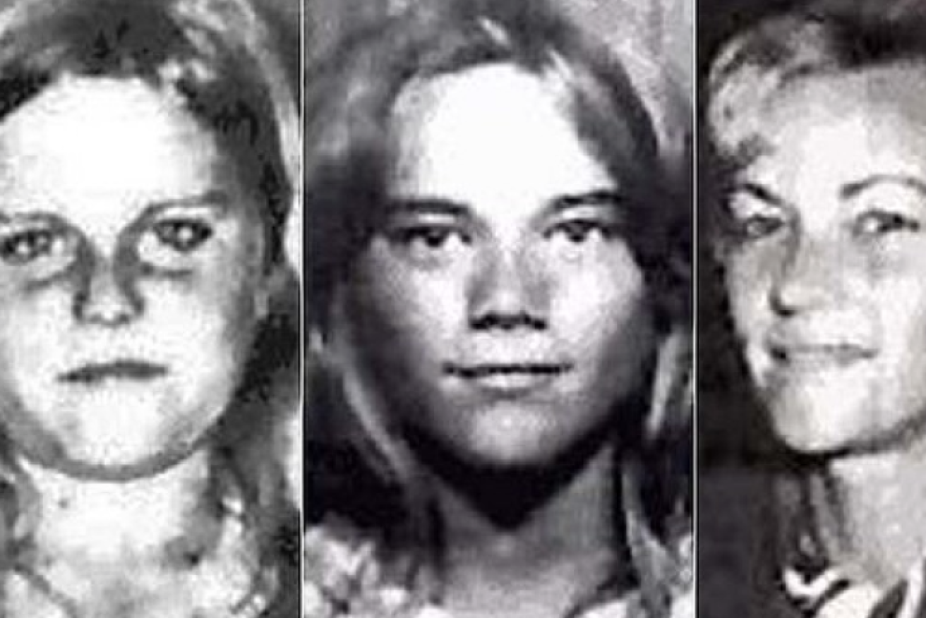 Barbara McCulkin (right) and her two daughters Vikki (left) and Leanne (right) disappeared in 1974. Photo: Supplied/Queensland Police Service