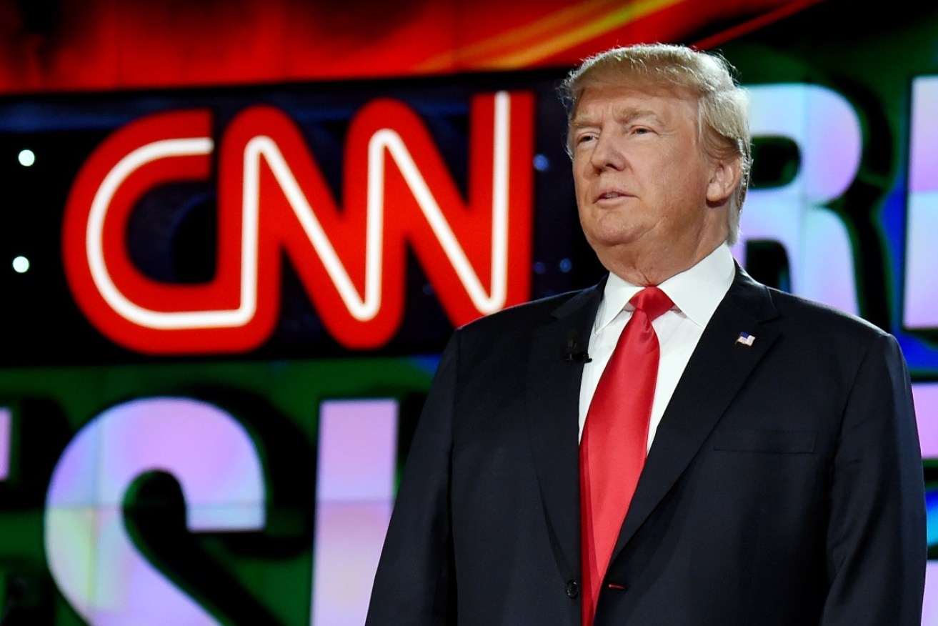 Donald Trump's latest campaign has been banned from CNN.
