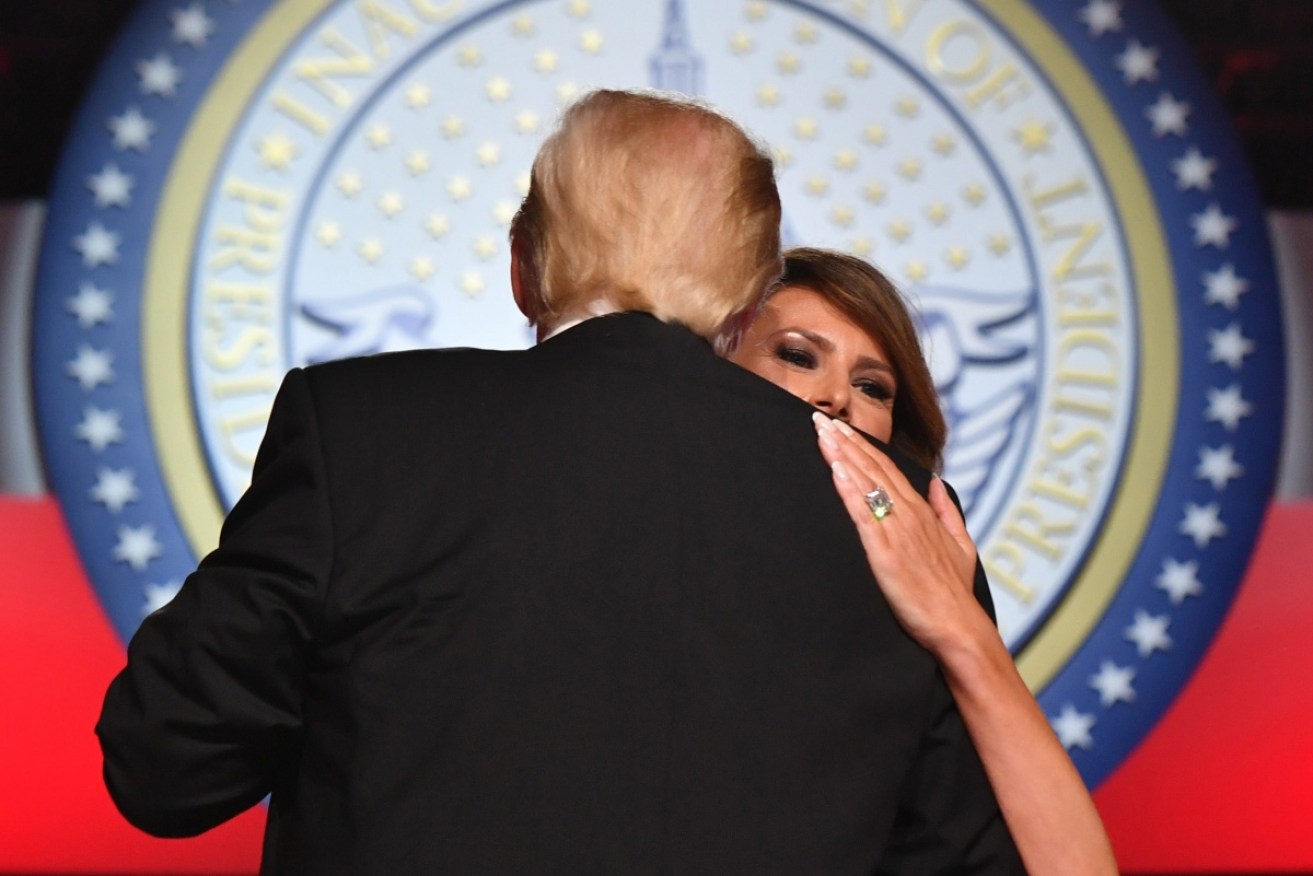 Donald and Melania Trump's inauguration dance could only be described as awkward. 