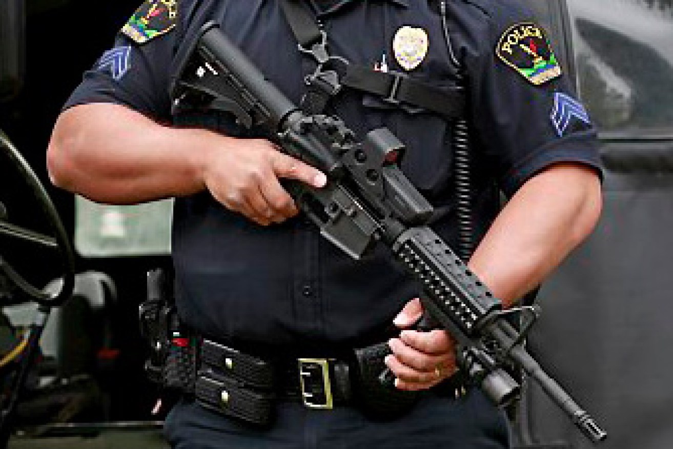 NSW police cpould soon be equipped with military-style. rapid-fire rifles.