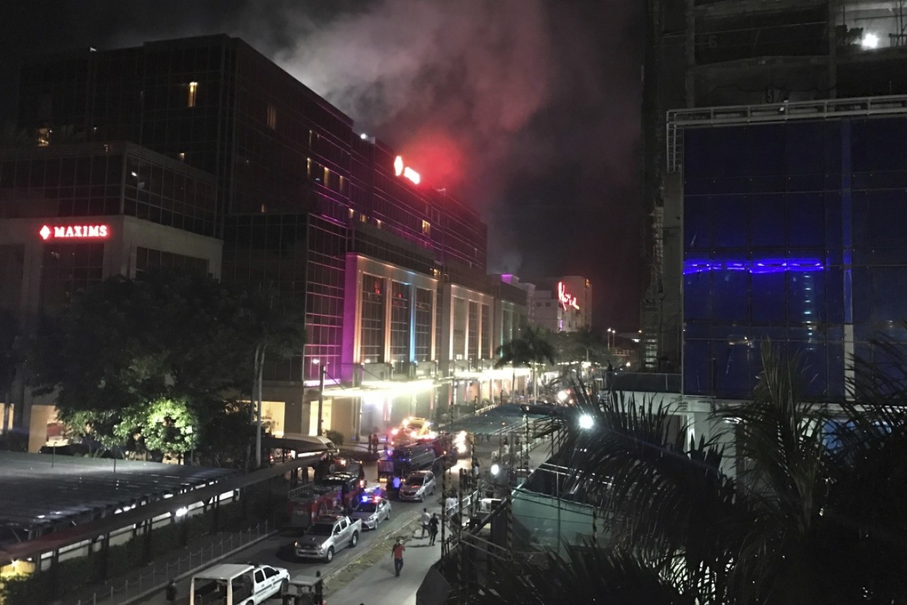 The Resorts World complex in Manila was in lockdown after the attack.
