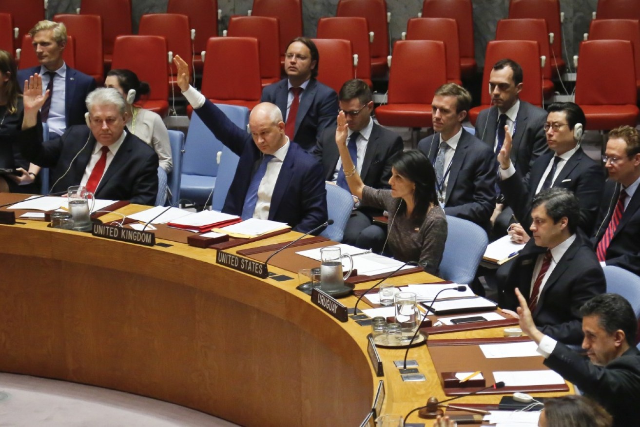 The UN Security Council was established to stop wars, so why is Russia still a member? <i>Photo: AAP</i> 
