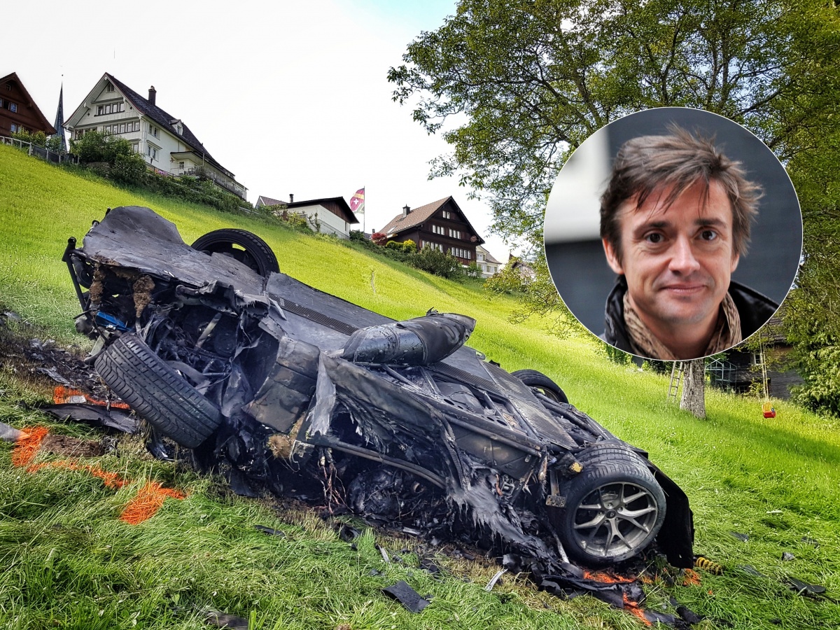 Top Gear S Richard Hammond Lucky To Survive Frightening Crash