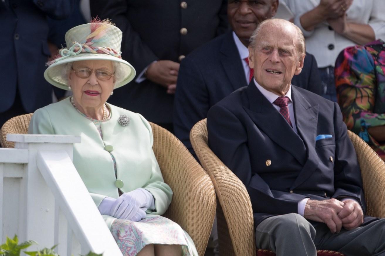 Prince Philip is back at the Queen;s side after his stay in hospital.