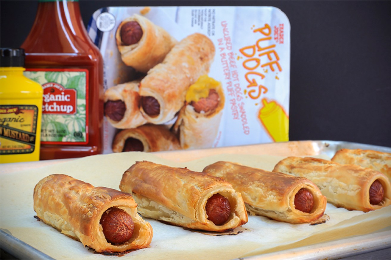 The "puff dogs" Trader Joe's unveiled look remarkably similar to sausage rolls.
