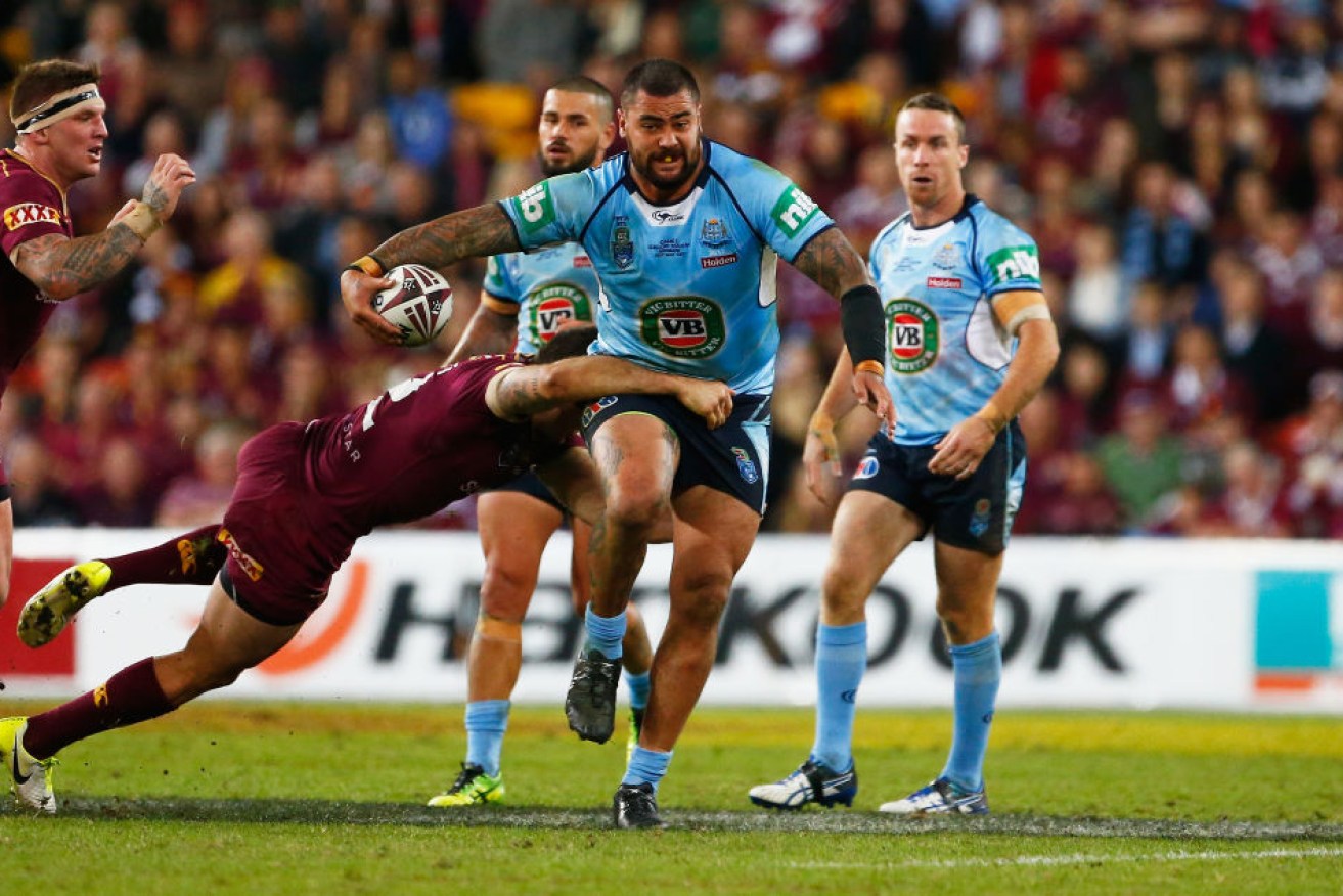 Andrew Fifita, of the Blues, had a blinder in Game 1.