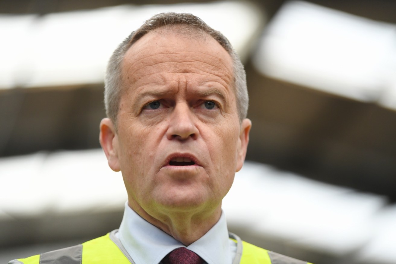 Bill Shorten has been accused of leaking Malcolm Turnbull's Donald Trump impersonation.